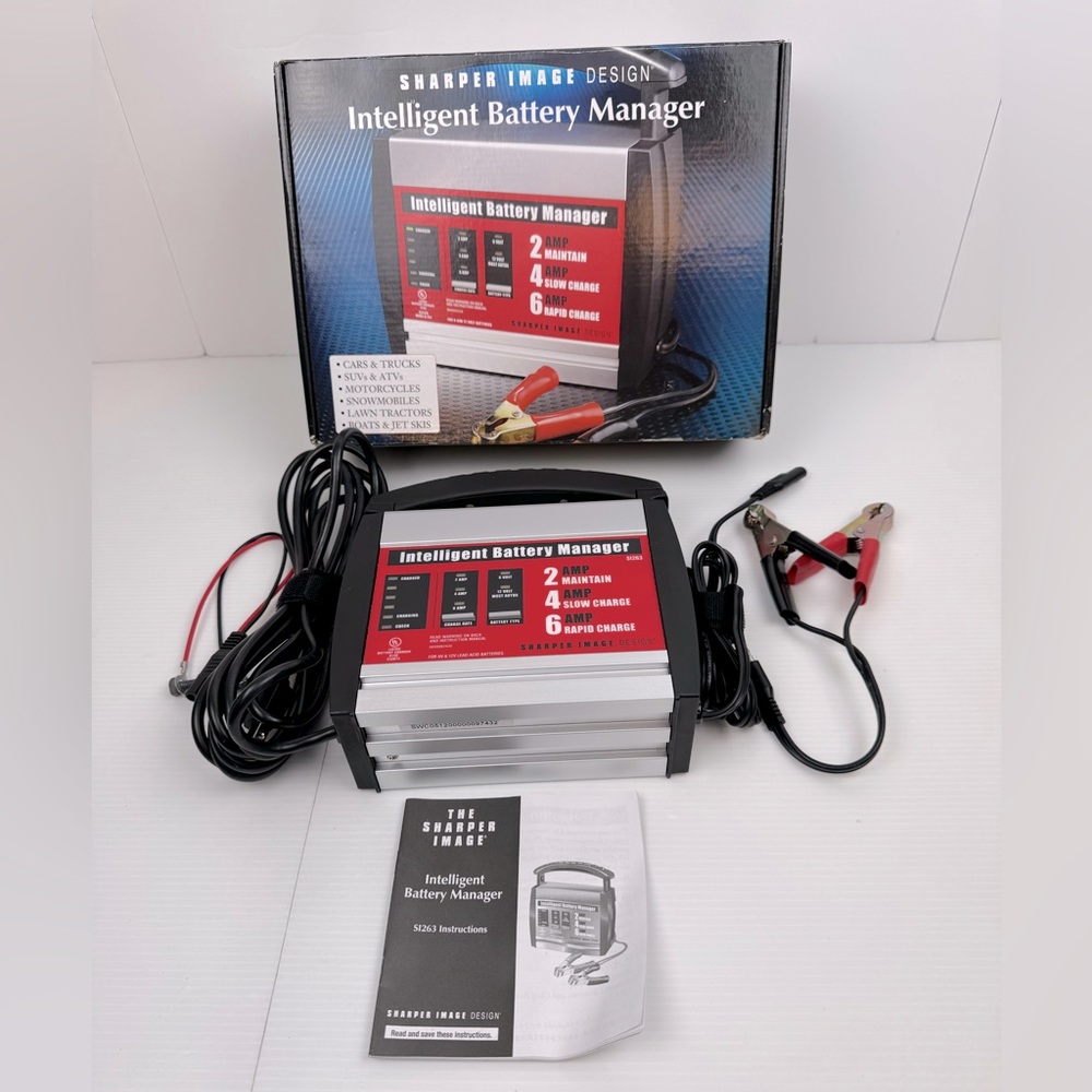 Intelligent Battery Manager - Sharper Image Design